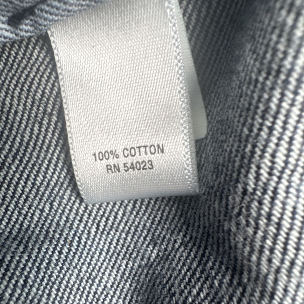 Banana Republic Women's Denim Trucker Jacket Dark‎ Blue XL Casual Classic - Picture 6 of 12